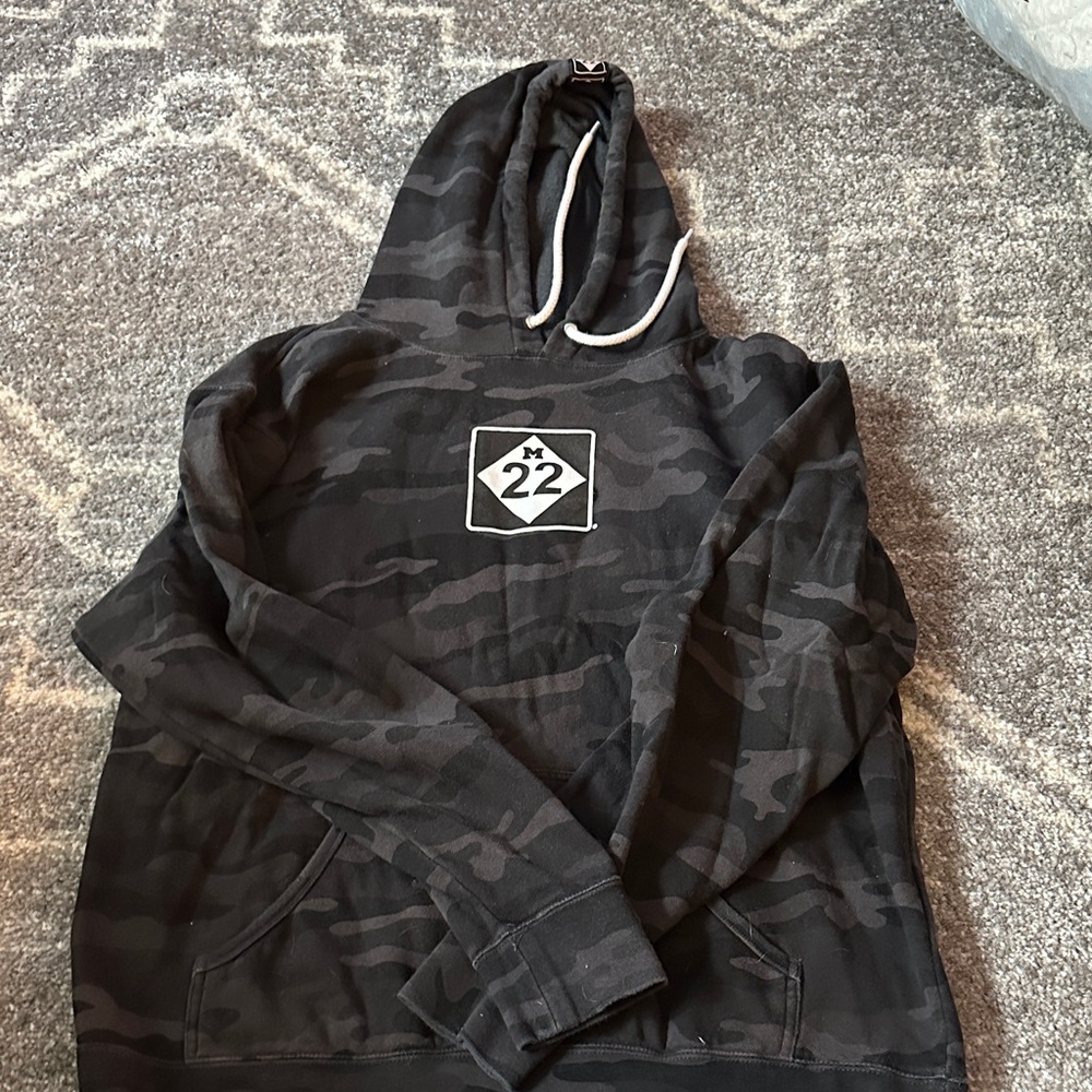 Black Cam M22 hoodie